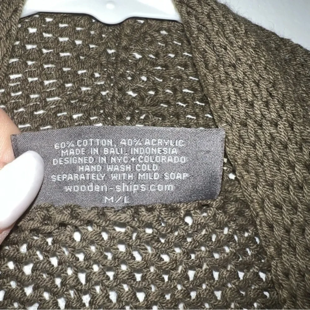 Wooden Ships Knitted Vest